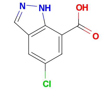 5 CHLORO 1H INDAZOLE 7 CARBOXYLIC ACID 10 F503030 CymitQuimica