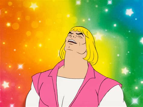 Raiders Of The Lost Tumblr Laughing Prince Adam Animation Cel From He