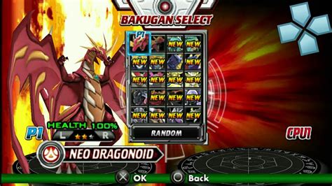 All Character Bakugan Battle Brawlers Defenders Of The Core Ppsspp