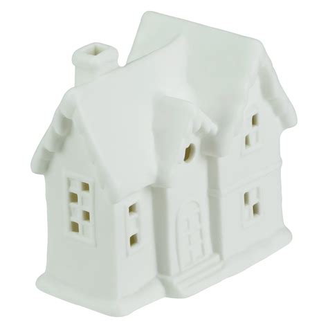 Northlight Led Lighted Ceramic Christmas House Warm White Lights