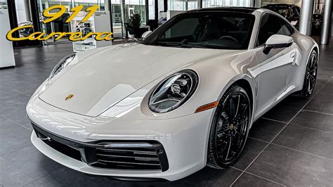 2022 Porsche 992 911 Carrera In Chalk Walkaround Review Exhaust Sound