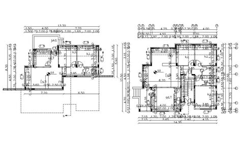 Bungalow Design Floor Plans Design With Working Drawing Cadbull