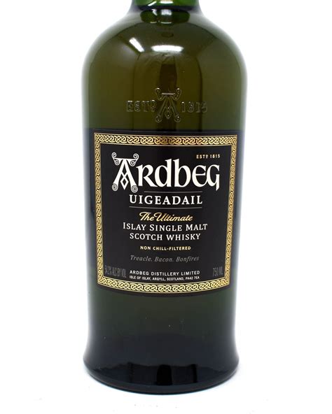 Ardbeg Uigeadail Single Malt Scotch Whiskey 750ml Princeville Wine