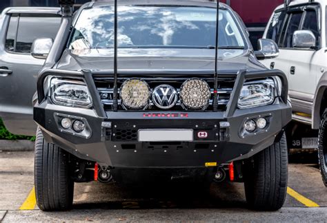 Hamer King Series Plus Bull Bar With Hoops Volkswagen Amarok