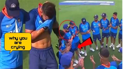 Virat Kohli Crying After India Pakistan Match Virat Kohli Crying