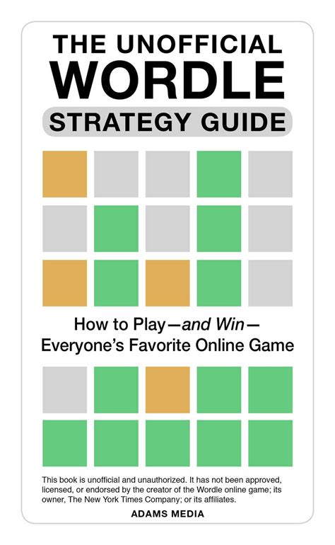 The Unofficial Wordle Strategy Guide eBook by Adams Media | Official ...