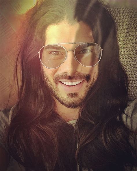 Chill Long Hair Styles Men Men Long Beards Square Glass Chill Guys Glasses Fashion Eyewear