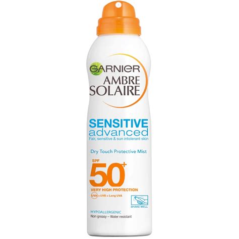 Garnier Ambre Solaire Sensitive Advanced Spf 50 200 Ml U