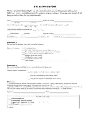 Fillable Online Callutheran I Extension Form Callutheran Fax Email