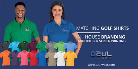 Golf Shirts For All Occasions With Custom Branding Corporate Wear