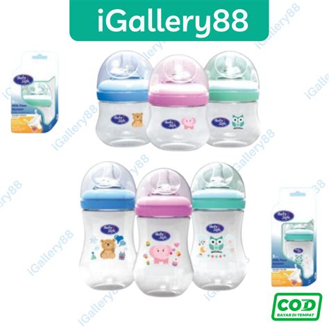 Jual Baby Safe Wide Neck Bottle Botol Susu Bayi Gambar Polos Ml