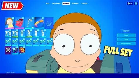 Fortnite Morty Skin, Trailer and Full Set review シ | Fortnite, Morty ...