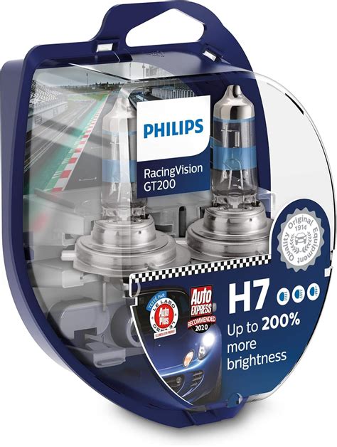 Philips Racing Vision Gt H Headlight Bulb Double Set