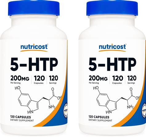 Nutricost Htp Mg C Psulas Vegetarianas Hidroxitript Fano