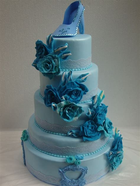 Bolo De 15 Anos Azul Royal - Bolo De 15 Anos Azul - FDPLEARN