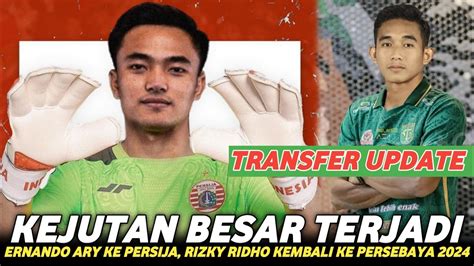 Resmi Di Perkenalkan Ernando Ary Gabung Persija Rizky Ridho Ke