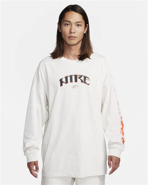 Nike Sportswear Mens Oversized Long Sleeve T Shirt Nike Ph