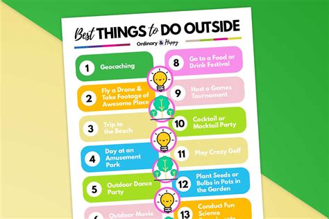 52 Best Things to Do Outside to Enjoy the Great Outdoors - Ordinary and ...