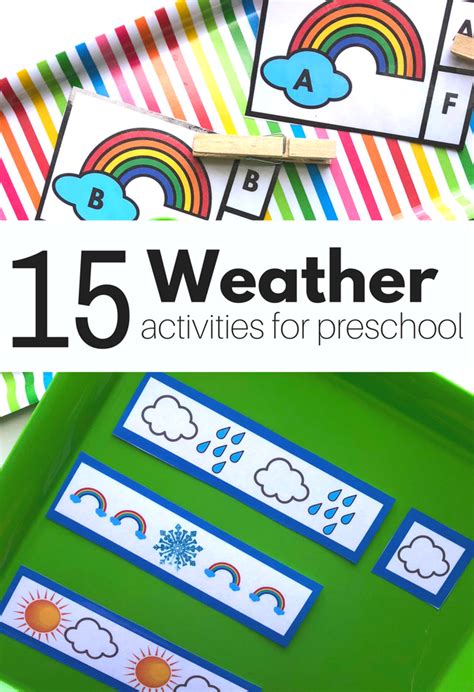 Free Printable Weather Activities For Preschool - Printable Online