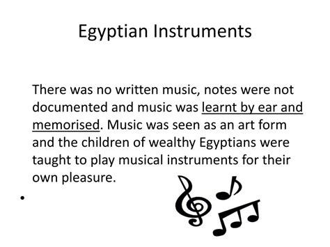 PPT - Ancient Egyptian Music PowerPoint Presentation, free download ...