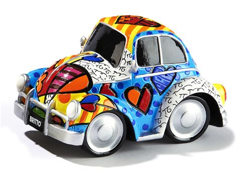 Britto Volkswagen Beetle Car Figurine - Artreco