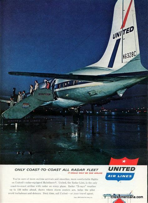 See What United Airlines Flights In The 50s Were Supposed To Be Like