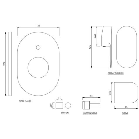 Opal Prime High Flow Divertor Chrome Exposed Part Ald