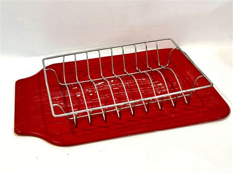 Vintage Toy Wire Dish Drainer Rubbermaid Drainer Toy Drying Rack Doll Dish Rack Play