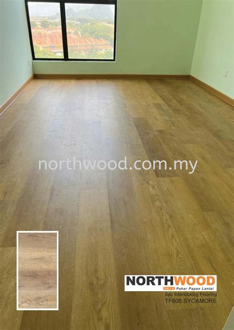 Tf806 Sycamore Spc Flooring 6mm By Momoco North Wood Spc Flooring Kedah