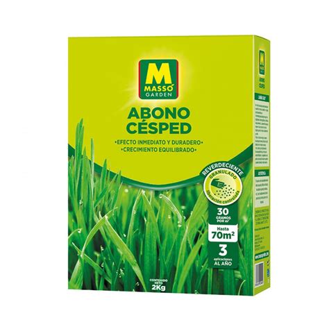 Abono CÉsped Granulado Massó 2kg Garden Rivas