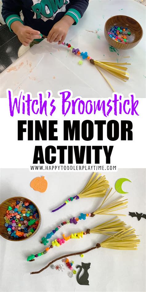 20 Witch Crafts & Activities for Kids - Happy Toddler Playtime