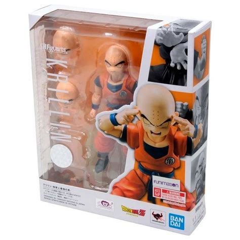 Figura Articulada S H Figuarts Dragon Ball Z Krillin Earths