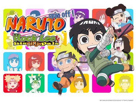 Prime Video Naruto Spin Off Rock Lee His Ninja Pals Season Vol