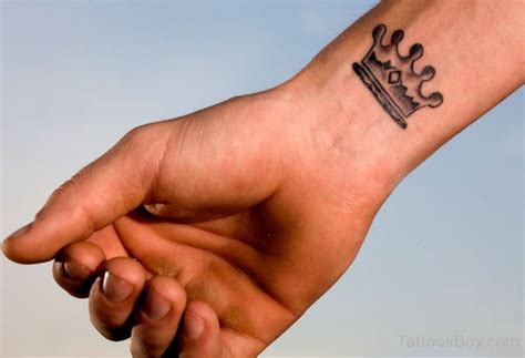 Crown Tattoo On Wrist Tattoo Designs Tattoo Pictures