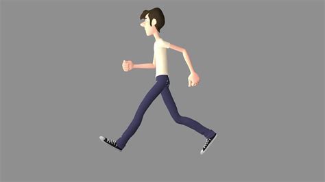 Running animation reference - YouTube