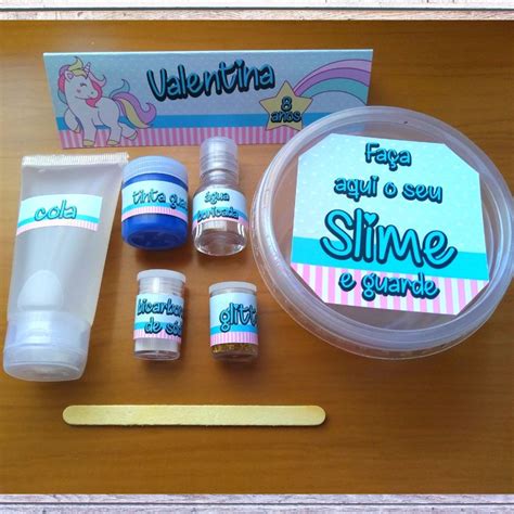 Kit Slime Unic Rnio Elo Produtos Especiais