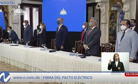 En Vivo Firma Del Pacto El Ctrico N Digital