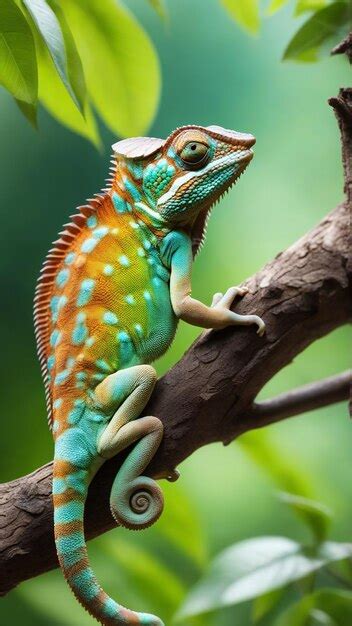 Premium Photo | Chameleon Colors