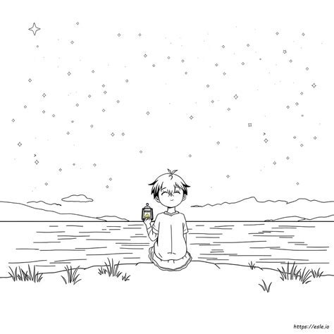 Aesthetic Anime Coloring Pages