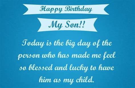 Happy Birthday Inspirational Quotes For Son - ShortQuotes.cc