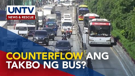 Hirit Na Gawing Counterflow Ang Takbo Ng Mga Bus Sa EDSA Carousel