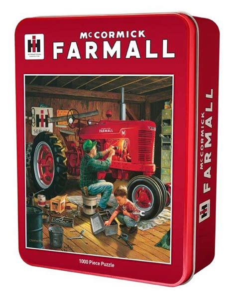 Masterpieces Ih Mccormick Farmall Jigsaw Puzzle Forever Red” Father