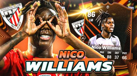 รวว NICO WILLIAMS RTTK EA FC 25 ULTIMATE TEAM YouTube