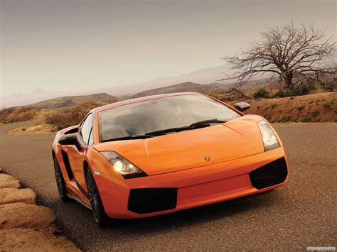 Papel De Parede Carro Ve Culo Lamborghini Gallardo Carros Laranja