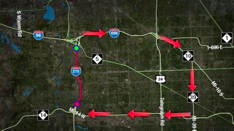 Southbound I 275 Closure In Effect Detour Information Here