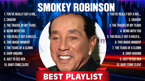 Smokey Robinson Greatest Hits Pop Music Mix Top Hits Of All