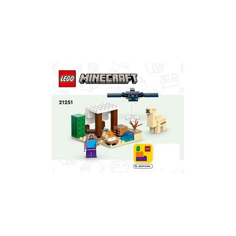 Instruction Lego Minecraft Steve S Desert Expedition