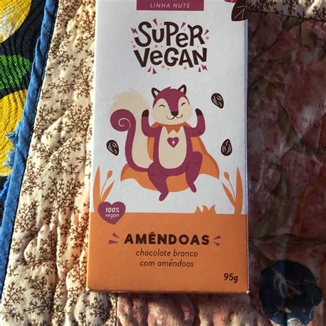 Super Vegan Chocolate Branco Amendoas Review Abillion