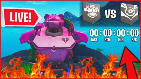 🔴 Roboter Live Event Monster Vs Mecha Team ⭐ Fortnite Livestream