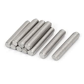 Uxcell M X Mm Mm Pitch Stainless Steel Fully Threaded Rods